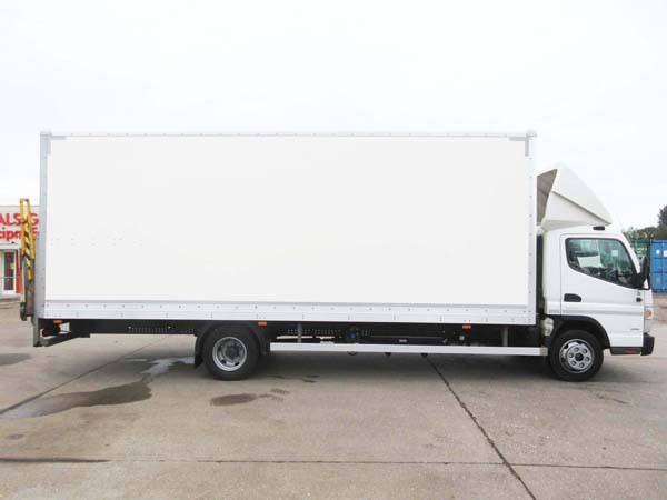 REF 63 - 2019 Mitsubishi Euro 6 7.5 ton Box van for sale     